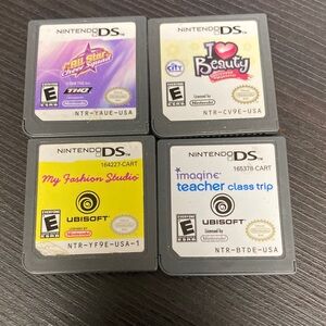 Nintendo DS Game Cartridge Collection - 4 games